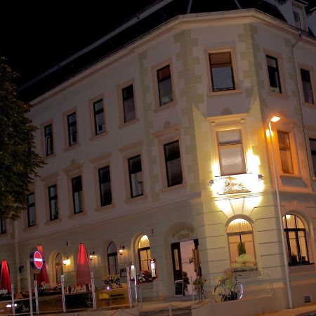 Traditionsgasthaus Goldener Loewe Riesa Restaurant & Pension Kültér fotó